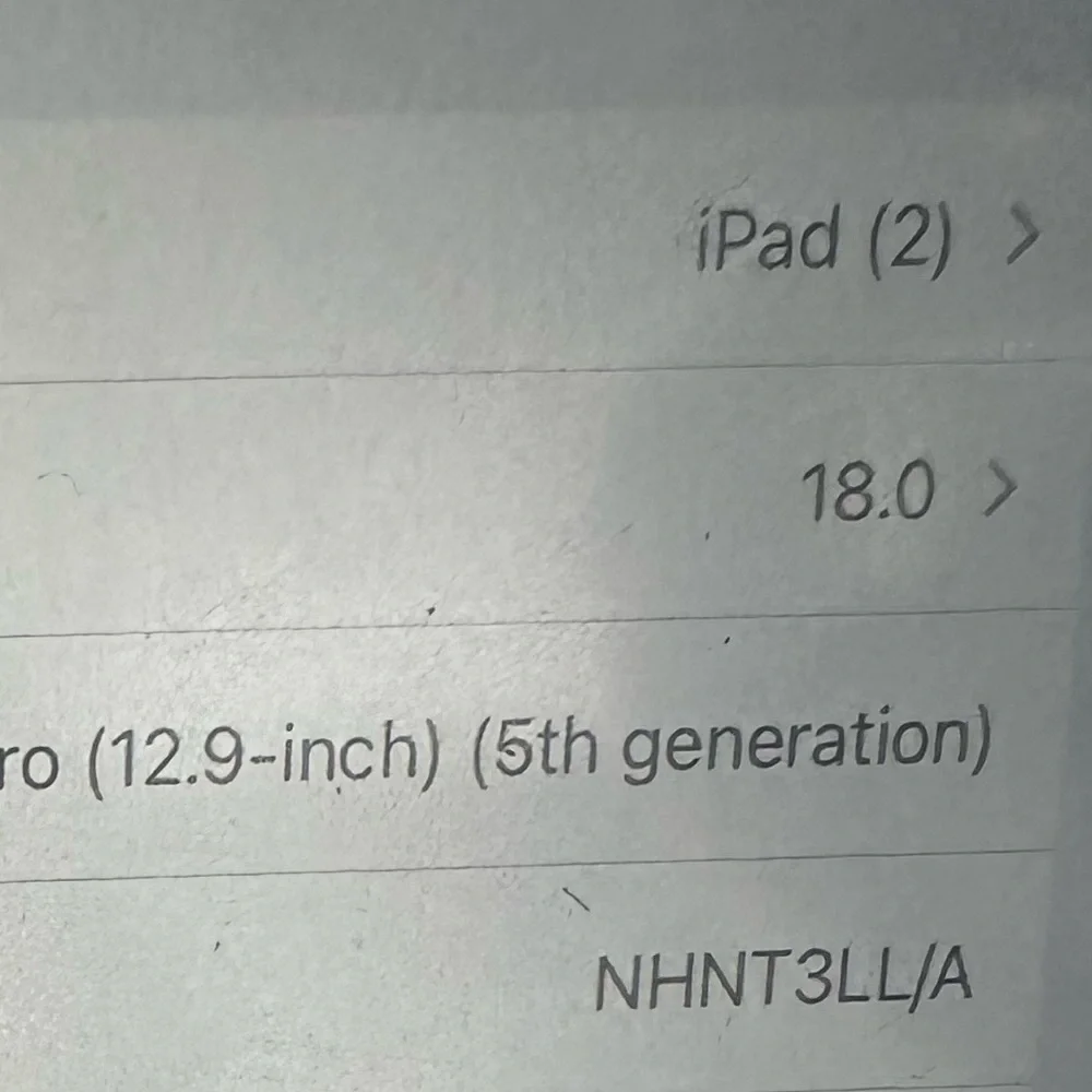 iPad Pro 12.9 5th Generation with Apple Pencil Wi-fi & Cellular